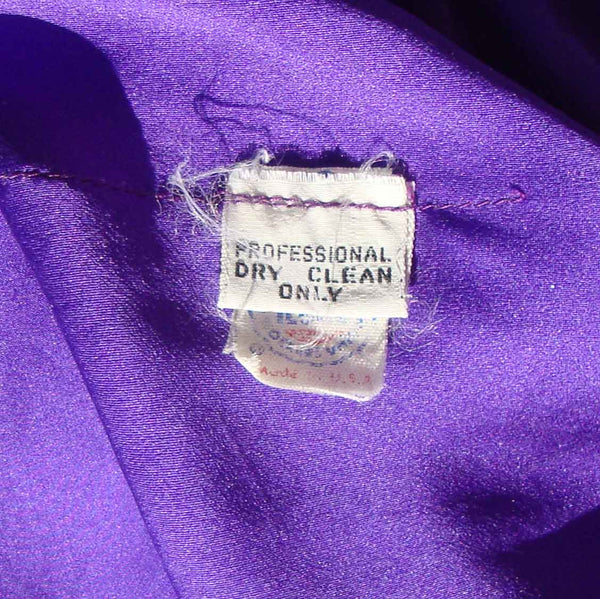 Halston Fabric Care Label