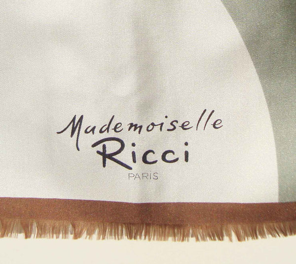 Vintage Mademoiselle Ricci Paris Scarf