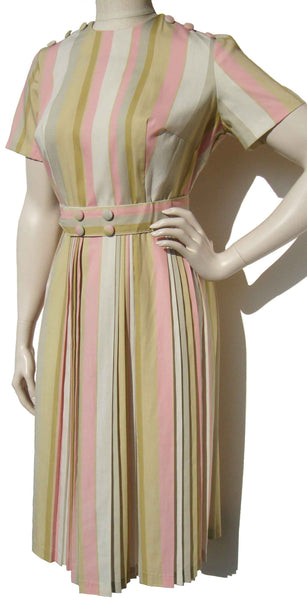 1960s Shirtwaist Dress - Metro Retro Vintage