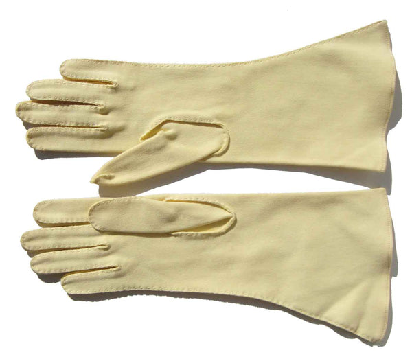 1950s Yellow Gloves - New Old Stock