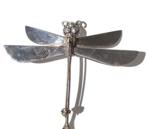 Vintage Taxco Dragonfly Pin Spratling Design