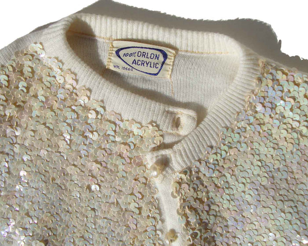 Vintage Orlon Acrylic Sweater Label