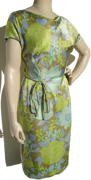 50s 60s Cocktail Dress - Metro Retro Vintage