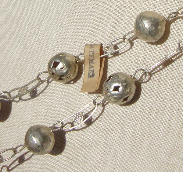 Made in Guatemala Label on Necklace