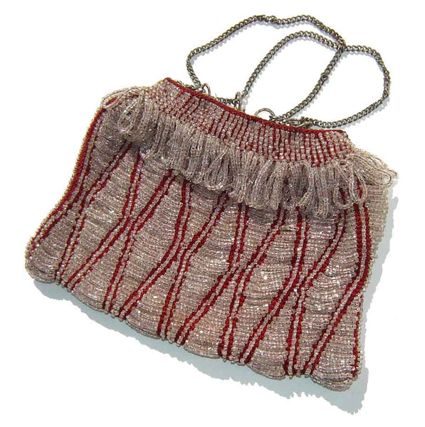 Antique Beaded Bag - Metro Retro Vintage