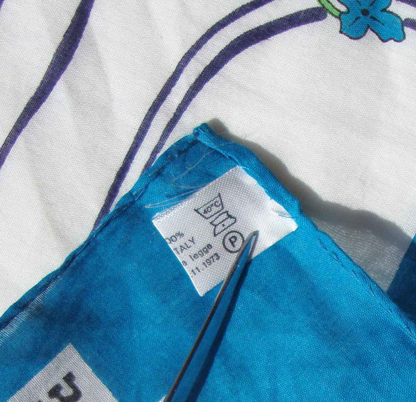Vintage Fabric Care Label