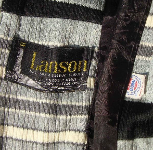 Vintage Lanson Coat Label