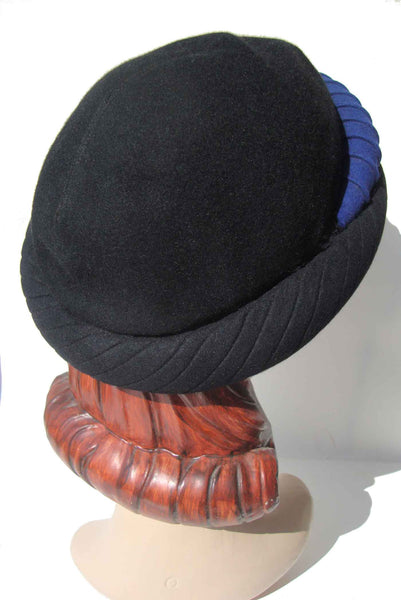 Vintage 40s Wool Felt Hat