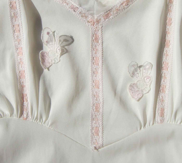 Vintage Dress Slip Bee Applique