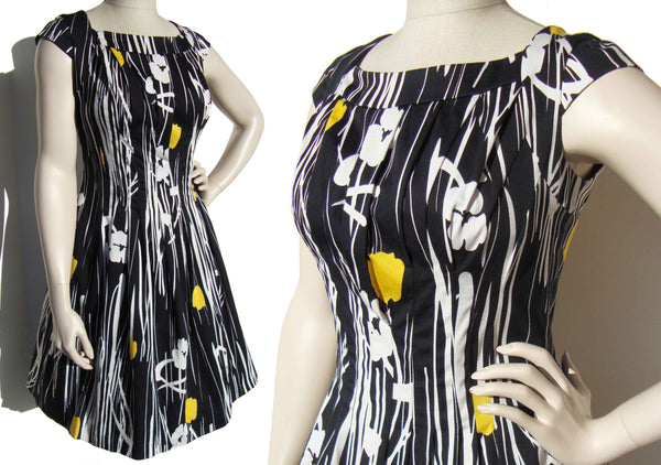 Vintage Kay Unger Floral Dress