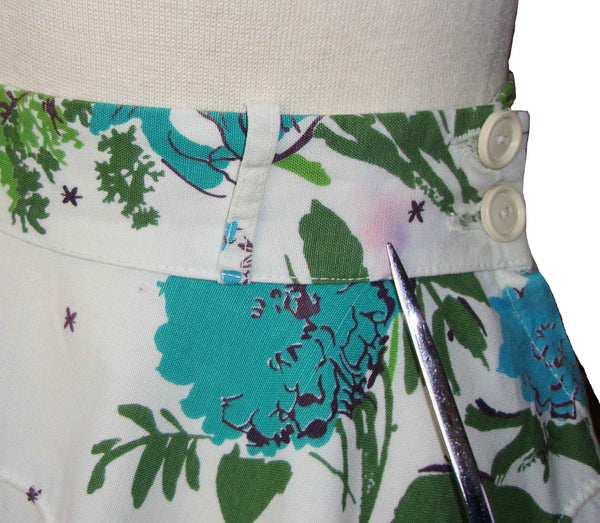 Close Up of 50s Circle Skirt