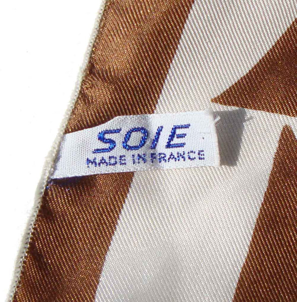 Soie Made in France Scarf Label