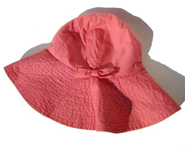 50s Pink Summer Hat