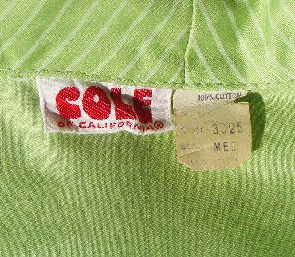 Vintage Cole of California Label