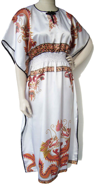 Chinese Dragon Kaftan - Metro Retro Vintage