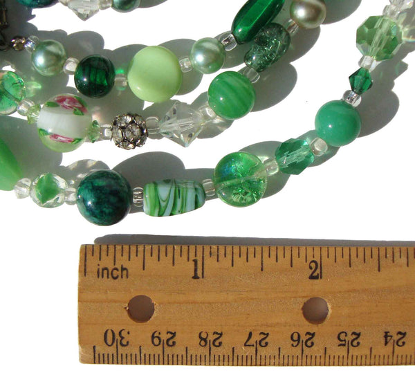 Vintage Murano Glass Bead Necklace
