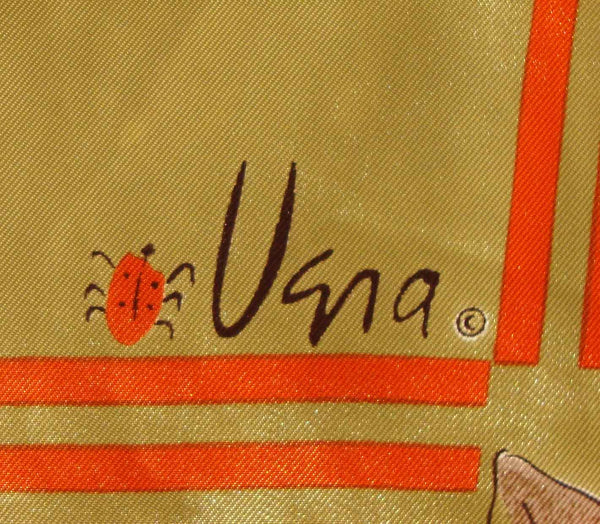 Vera Scarf with Ladybug Logo