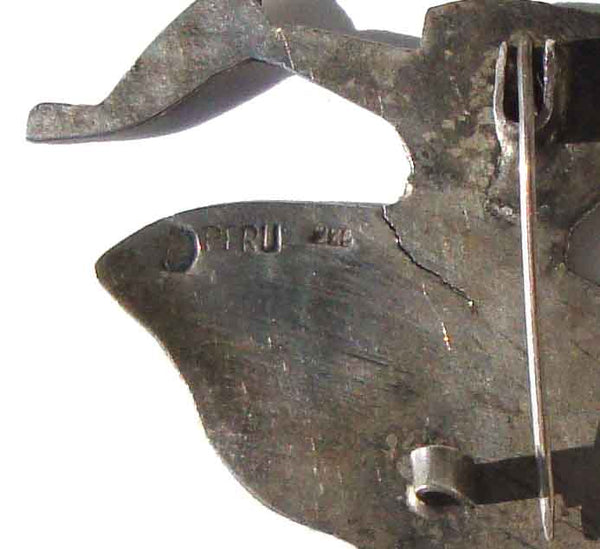 Back of Peruvian Pin