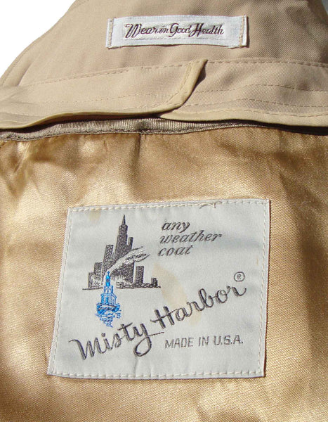 Vintage Misty Harbor Label