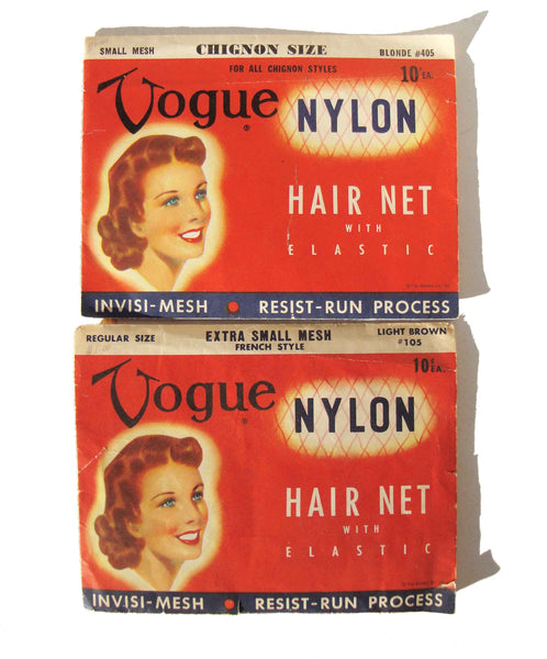 50s Deadstock Hair Nets - Metro Retro Vintage