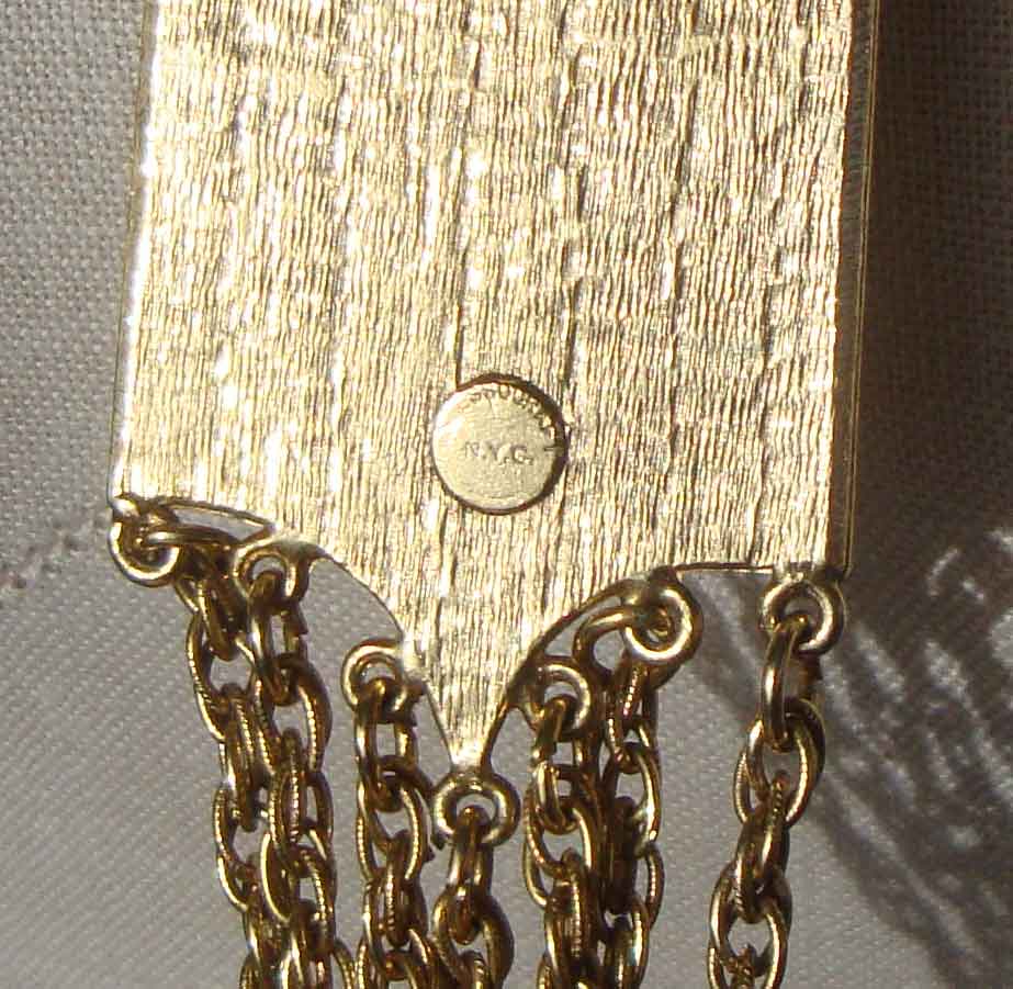 Vintage 70s Accessocraft Fringe Necklace Renaissance Revival