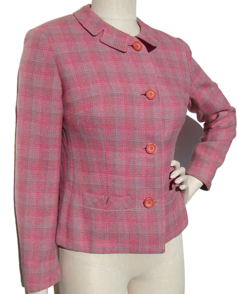 60s Pink Ladies Jacket - Metro Retro Vintage