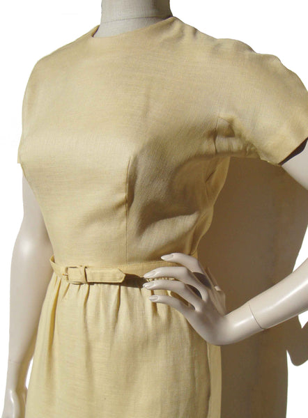 Vintage Yellow Dress