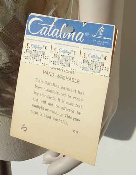 Vintage Catalina Paper Tag