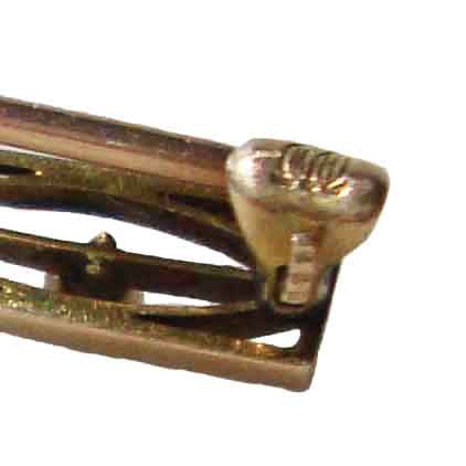 Hayden Wheeler signature on brooch