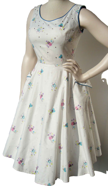 Metro Retro Vintage 50s Rockabilly Dress