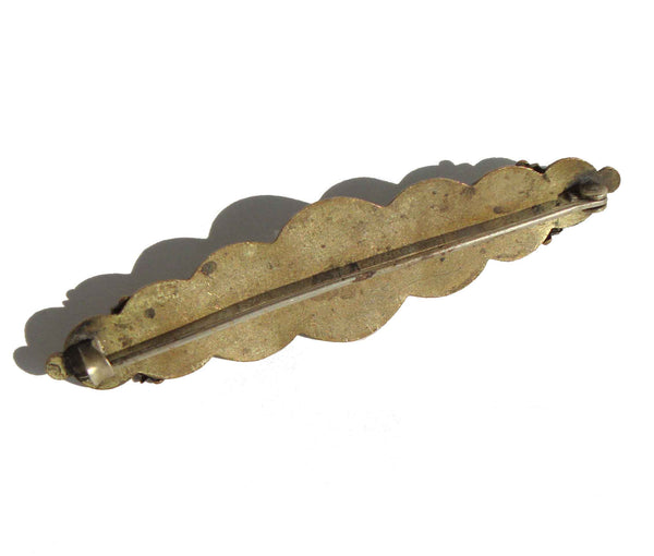Vintage 30s Bohemian Czech Brooch