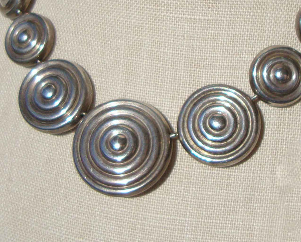 Bayanihan Modernist Sterling Silver Necklace