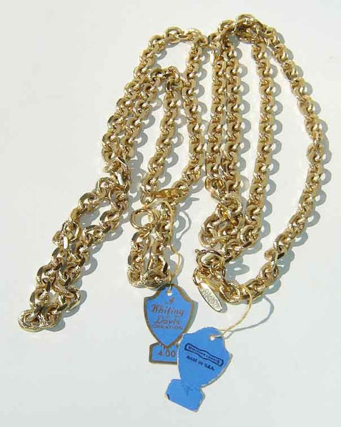 Vintage Whiting & Davis Necklaces