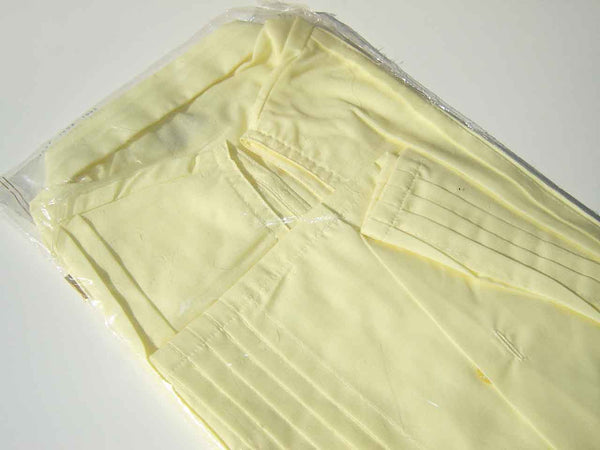 Vintage Yellow Ladies Shirt Deadstock