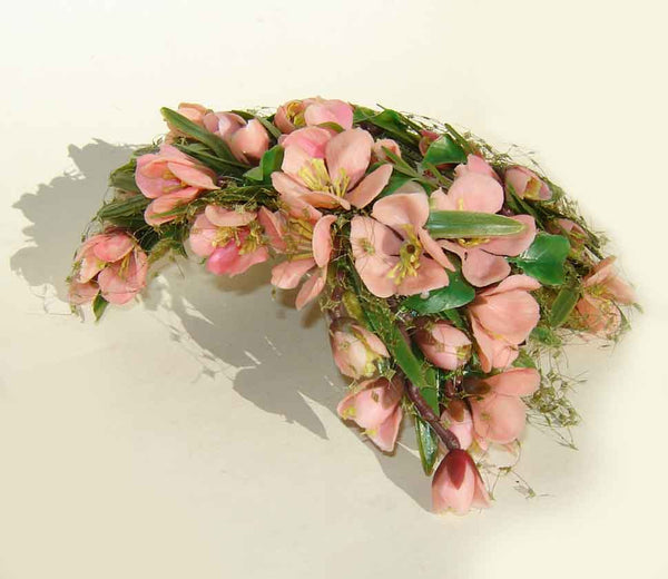 Close Up of 50s Bes-Ben Floral Hat