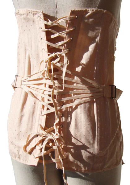 Vintage Lace Up Girdle Corset