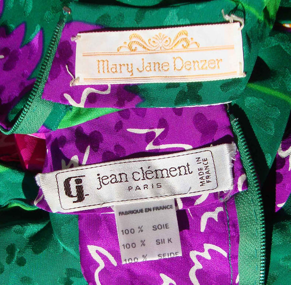 Labels for Jean Clement and Mary Jane Denzer
