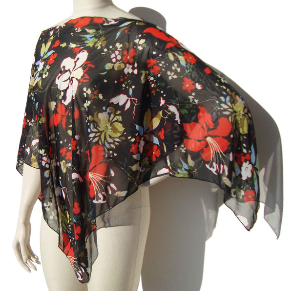 90s Scarf Capelet