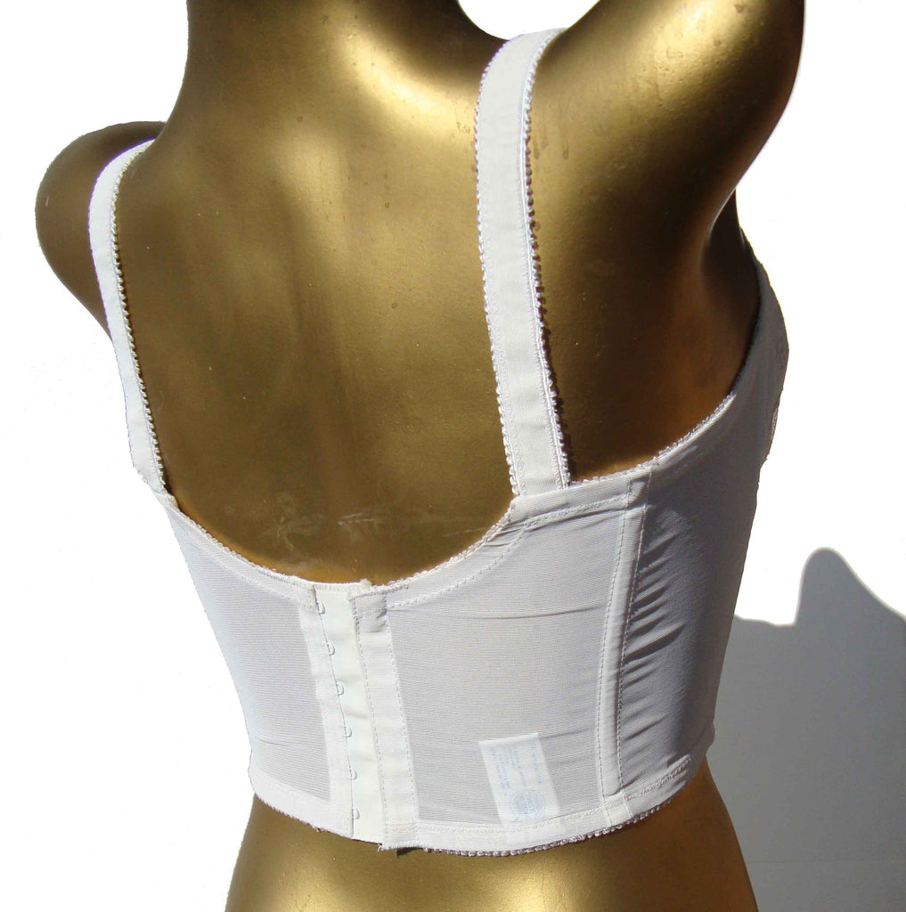 Side View Vintage 50's/60's LongLineBullet Bra, Sz. 36B. tw…