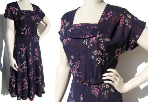 Vintage 50s Cocktail Dress