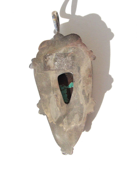 Sterling Silver & Turquoise Pendant Mark