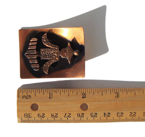 Vintage Modernist Chinese Copper Pin