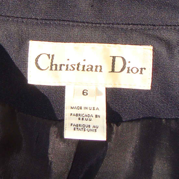 Vintage Christian Dior Label