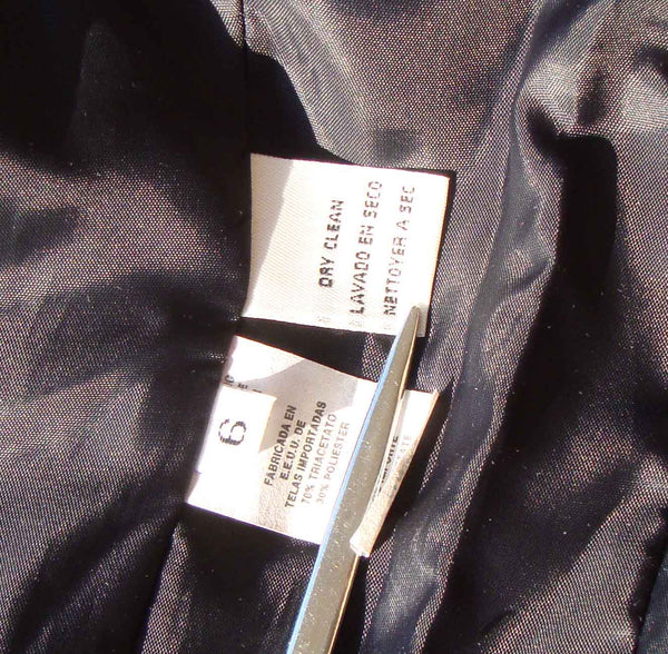 Labels in Dior Jacket