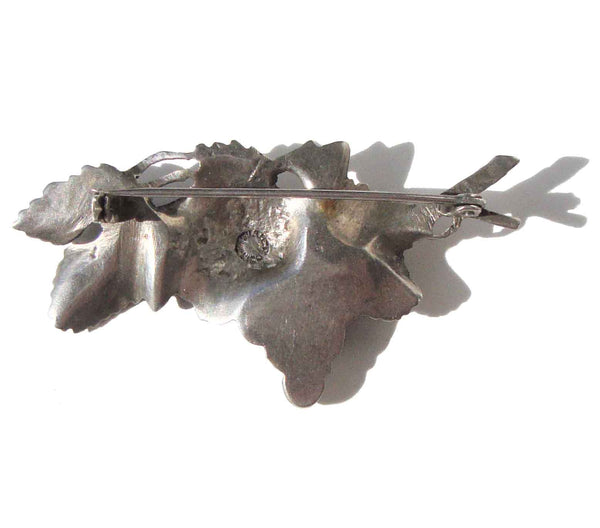 Vintage Mexican Grape Brooch Pin
