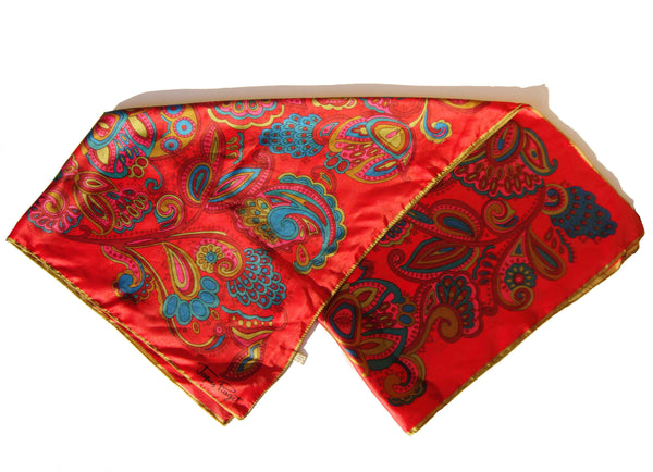 Red Jaques Piaget Scarf