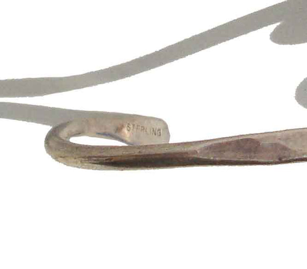 Sterling Mark on Artisan Bracelet - Metro Retro Vintage