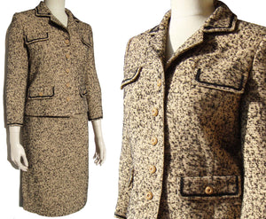 Vintage Takeo Nishida Womens Suit Jacket & Skirt