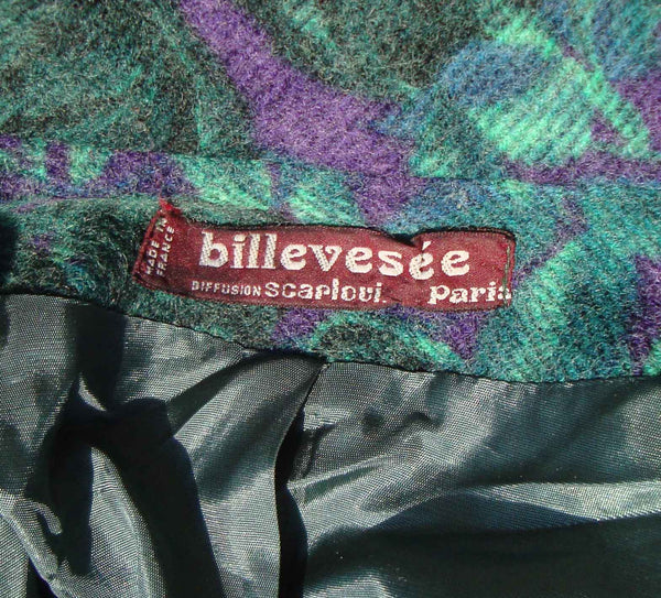 Vintage Billevesee Label