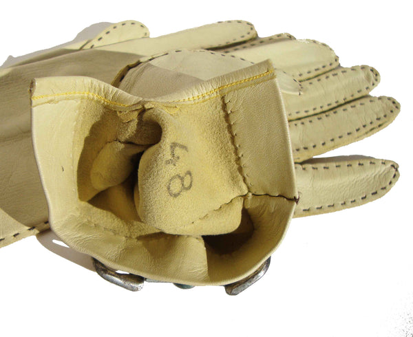 Vintage Ladies Leather Gloves